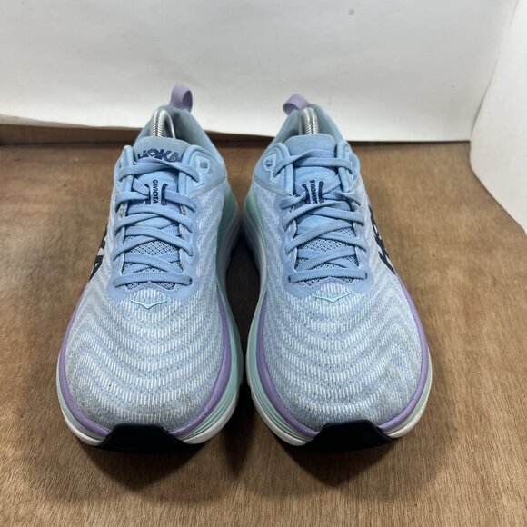 Hoka One One Gaviota 5 Women's Size 10 Blue Running Sneakers - Picture 2 of 9
